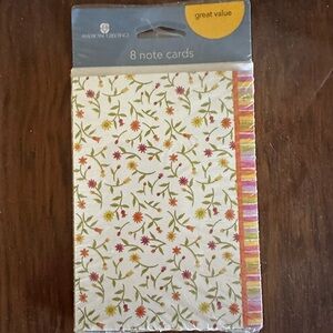 American Greetings 8 Blank Note Cards With Envelopes NWT